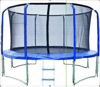 Trampoline with Inside Net